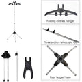 Garment Hanger for Steaming, Folding Handheld Garment Steamer Clothes Stand Rack