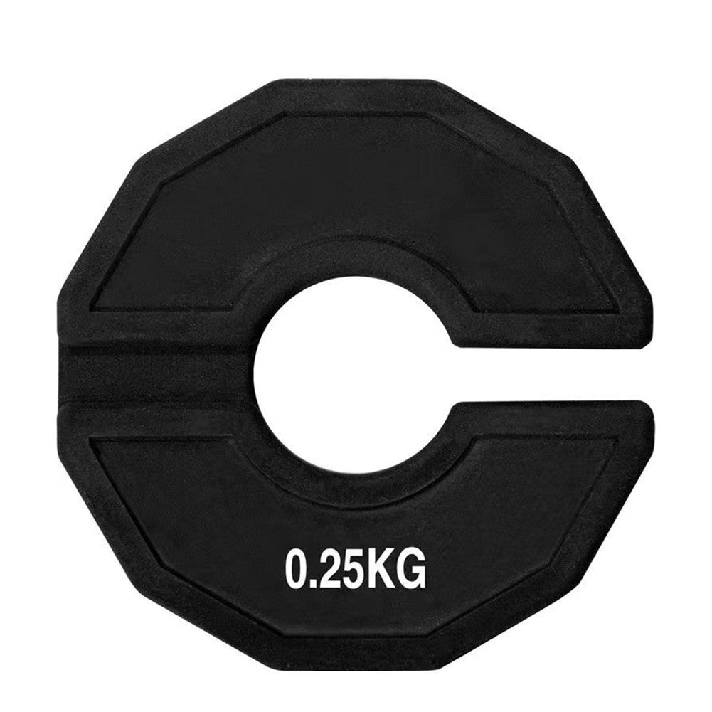 1X 0.25KG Gym Micro-Plates Dumbbell Fractional Weight Plate Rubber Fractional