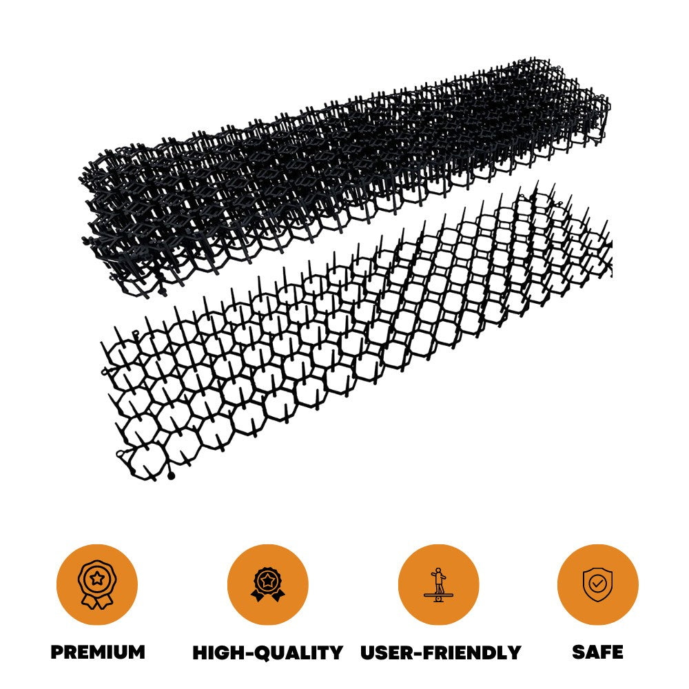 6 X Garden Prickle Strip Stop Digging Spike Anti Dog Cat Repellent Mat 49 x 14cm