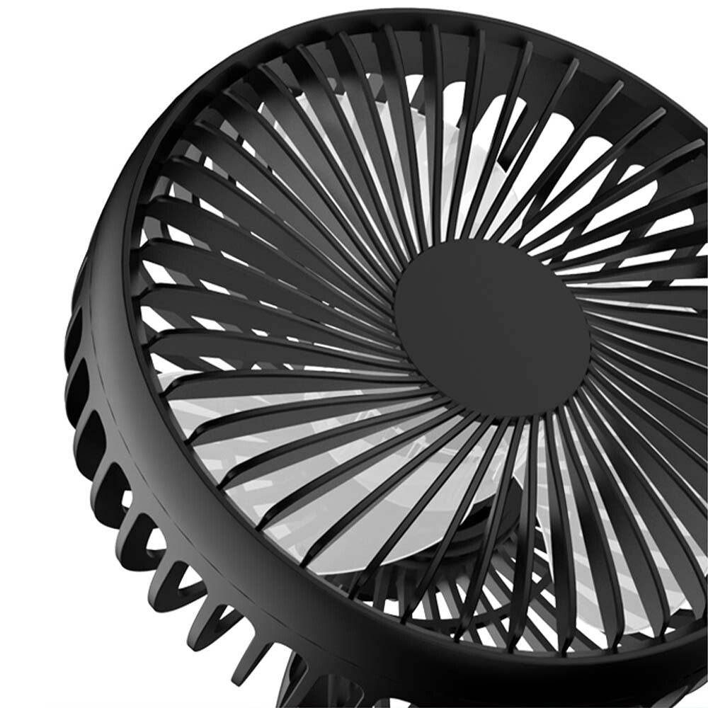 3 Speed USB Cooling Fan with Suction Cup For Car Van Caravan Universal 12V/24V