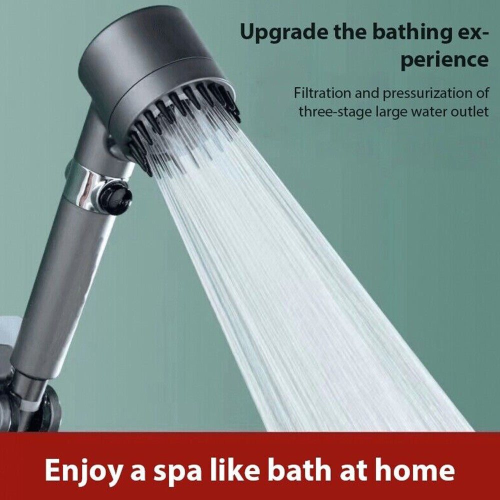 Shower Head For Bathroom 4-in-1 High Pressure Shower Head 3 Mode Function