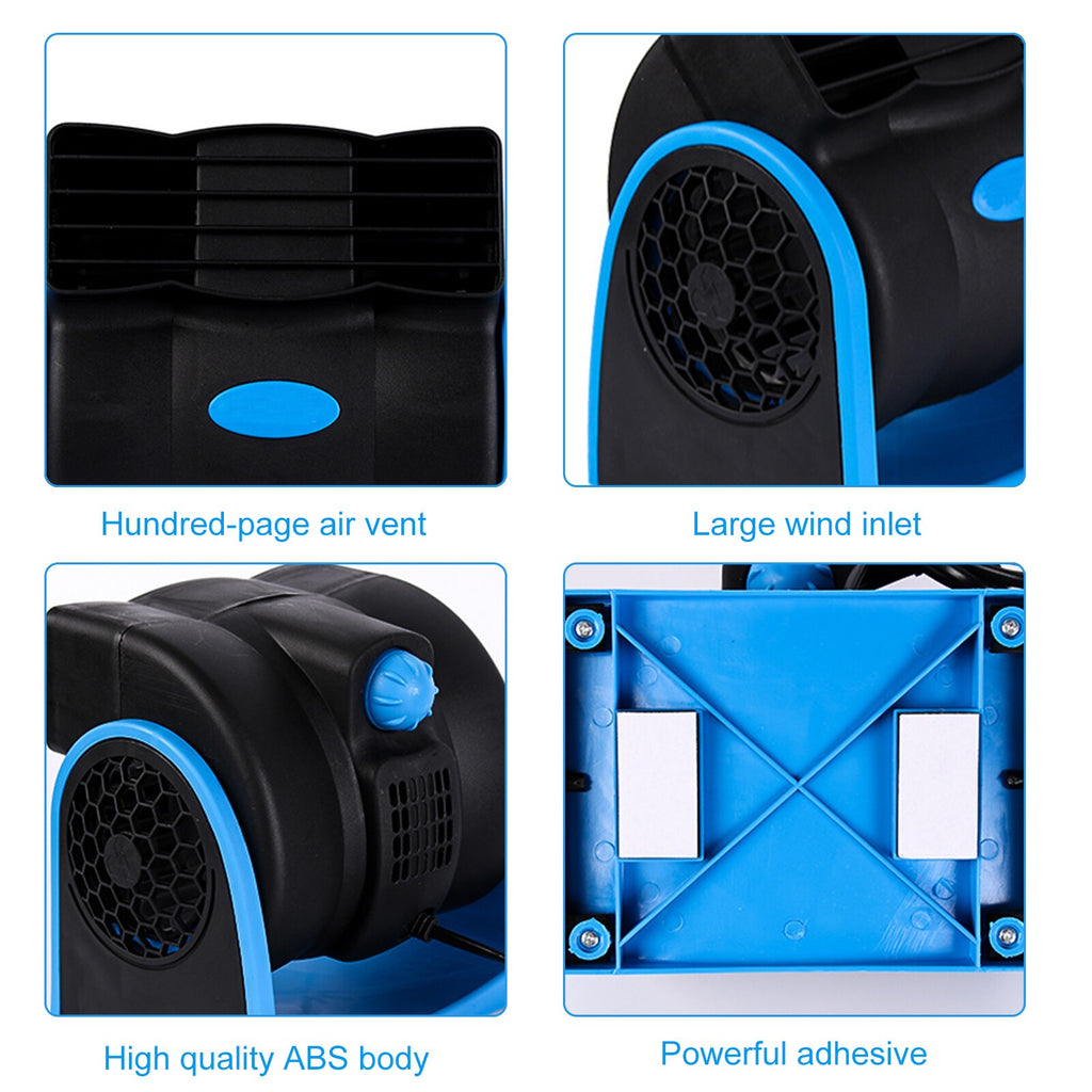 12V Car Vehicle Truck Boat Air Fan Car Cooling Air Fan Speed Cool Cooler