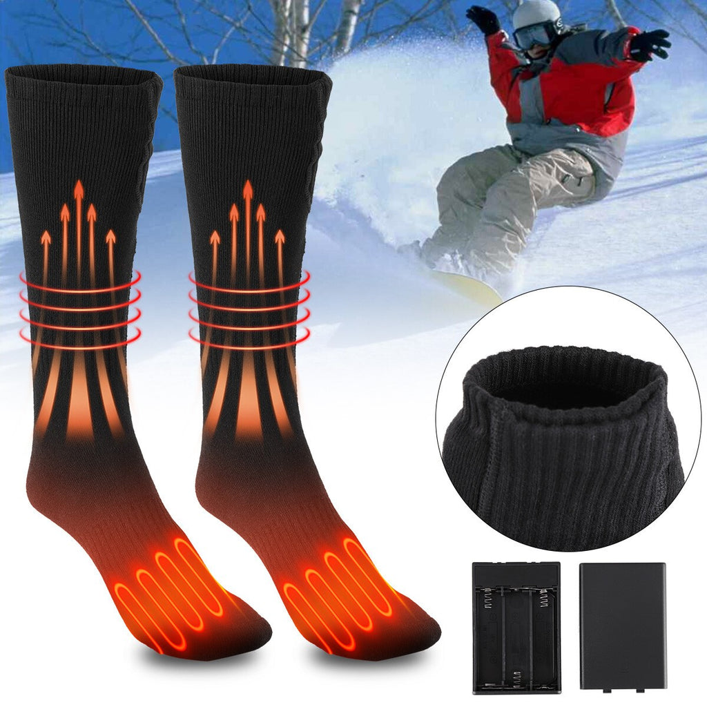Heating Warm Heated Socks Electric Winter Men Women Ladies Thermal Feet Socks