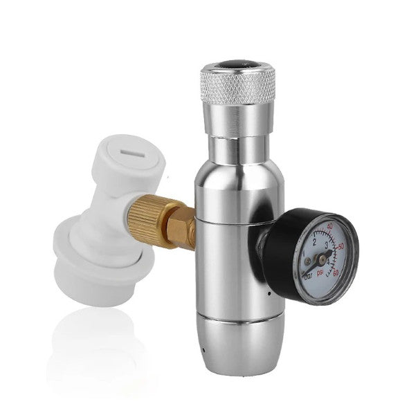 For Beer Keg Charger CO2 Dispenser High Accuracy CO2 Gas Ball Lock Keg Regulator
