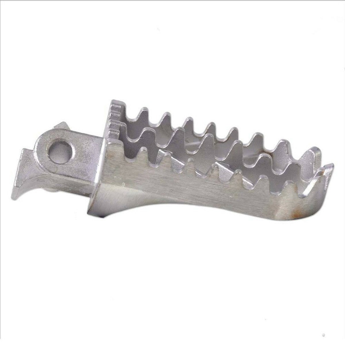 1 Pair Stainless Steel Wide Fat Motorcycle Front Foot Peg FootPegs Footrest Kit