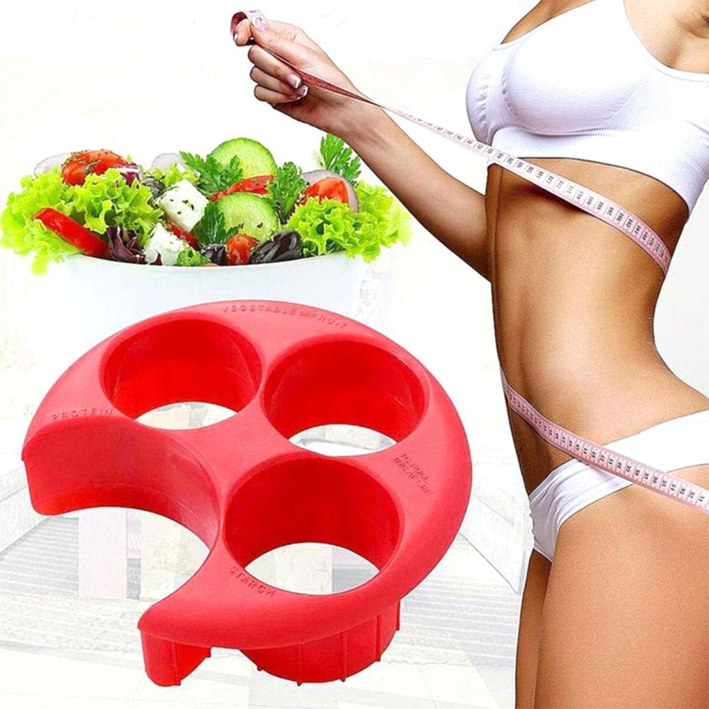 New Meal Measure Weightloss Diet Portion Slimming  Perfect Plastic Control Plate