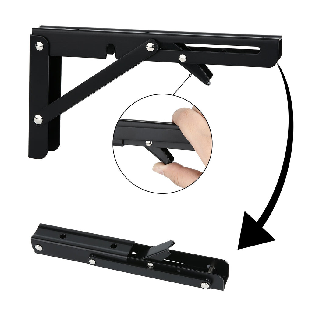 Folding Bracket For Table Shelf Camper Van Motor Home Caravan Accessories 2pcs