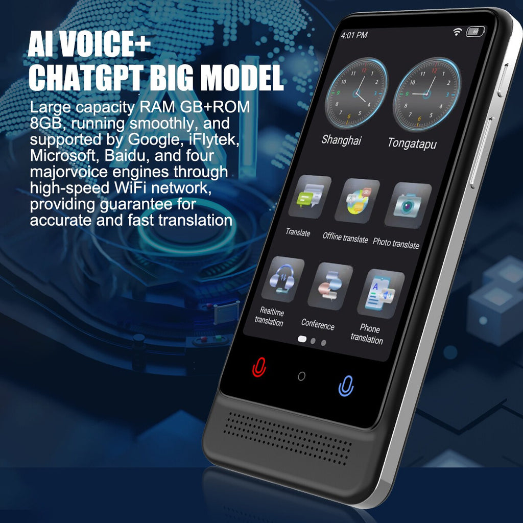 2026 Language Translator Device Real-time Smart Instant Voice 137+ Languages -UK