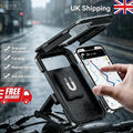 360° Waterproof Bicycle Motor Bike Phone Case Mount Holder For All Mobile Phones