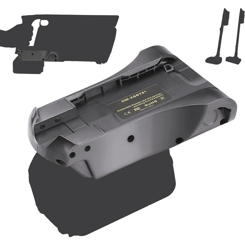 Adapter For Milwaukee 18V Battery Convert to For Shark Vacuum Battery