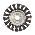 Rotary Steel Wire Brush Twist Knot Wheel Brush For Angle Grinder 115mm / 4.5"
