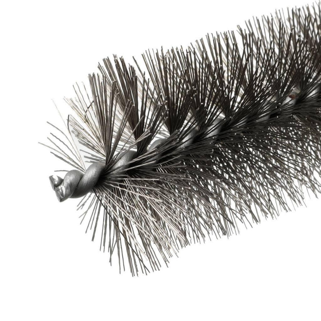Stainless Steel Wire Tube Cleaning Brush 30mm Diameter 2pcs.