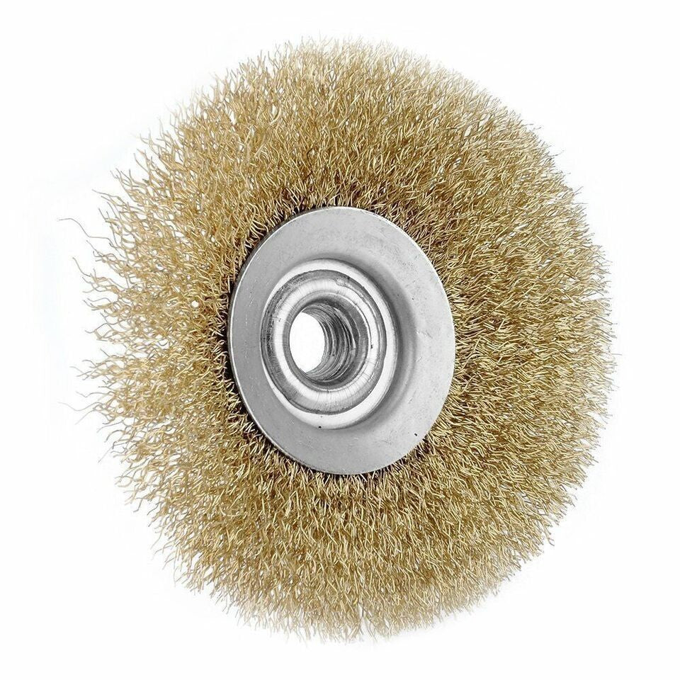 For Angle Grinder Rotary Die Grinder Removal Wheel Stainless Steel Wire Brush