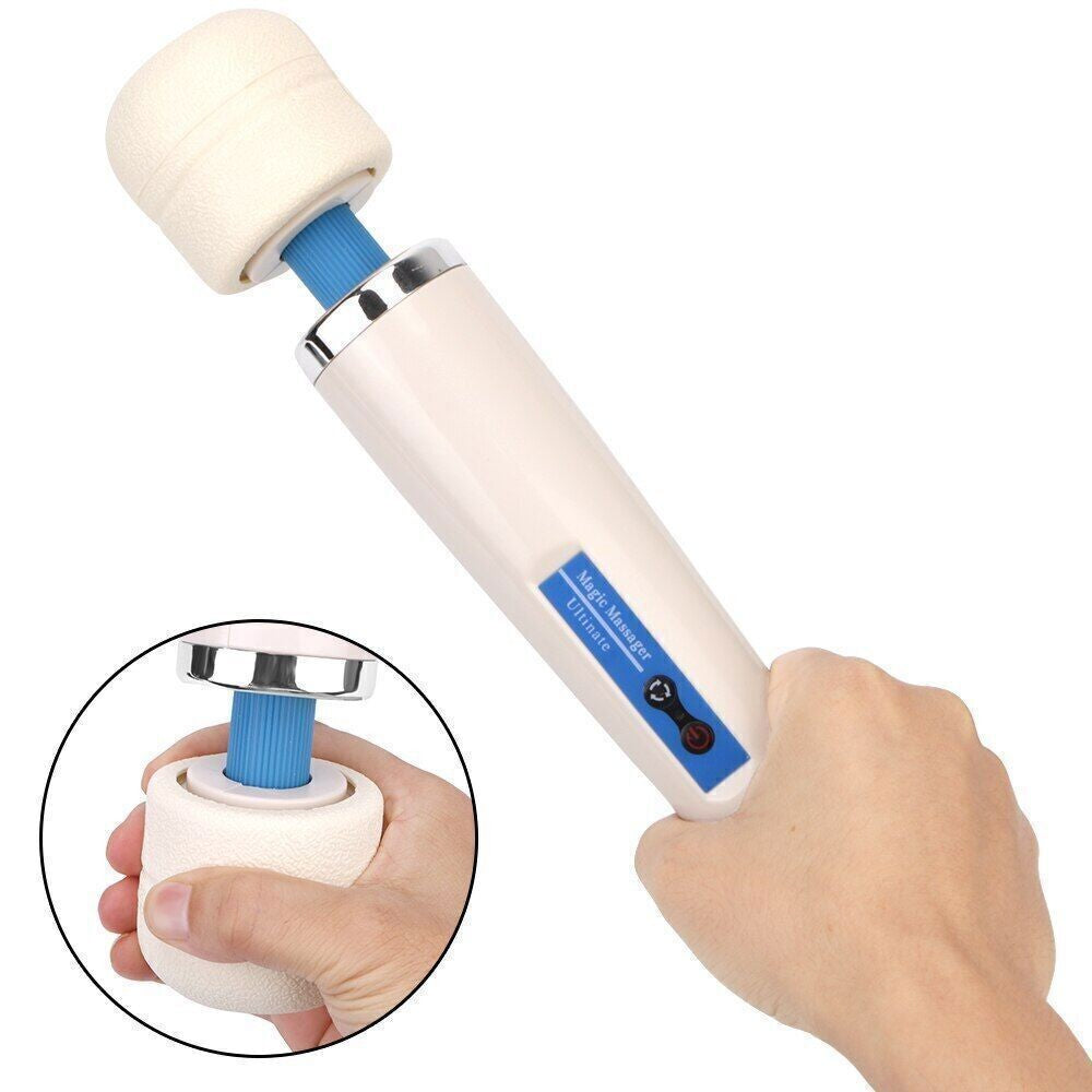 UK Magic Wand Massager 30 Speed Full Body Extreme Pulse Hitachi Motor