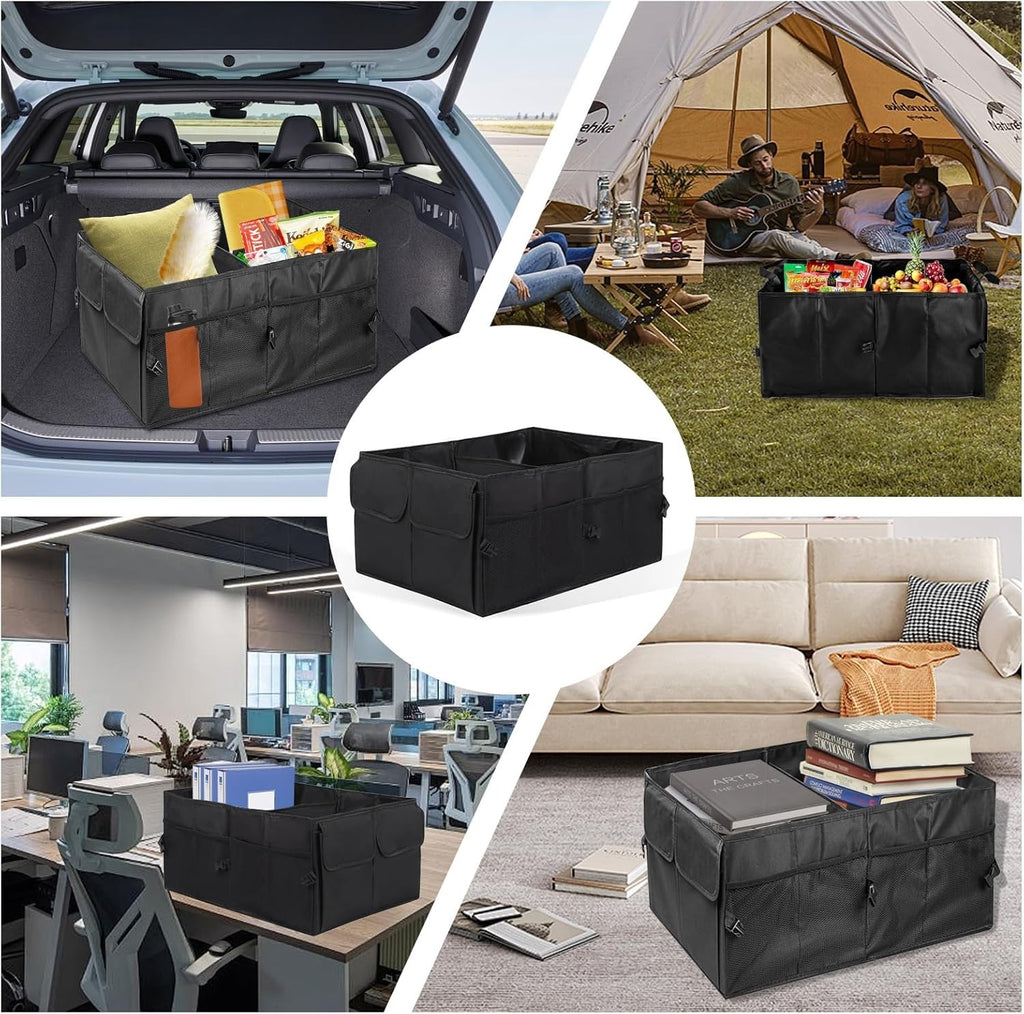 Foldable Car Boot Organiser Heavy Duty Storage Box Portable Vehicle Tidy