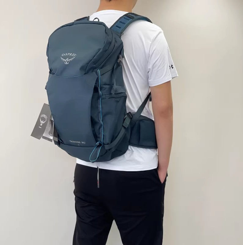 Os*rey Hiking Mountaineering Bag Outdoor Sports Backpack Waterproof 22L 30L 34L*