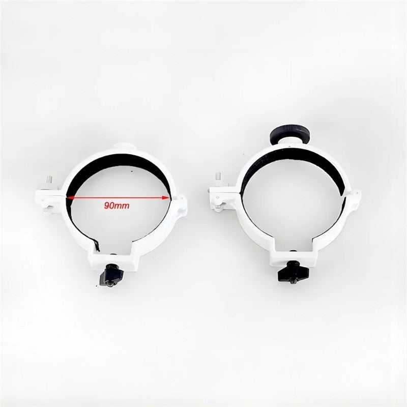 2PCS Full Metal 90mm Tube Ring Set Celestron 80DX/ 80EQ Astronomical Telescope