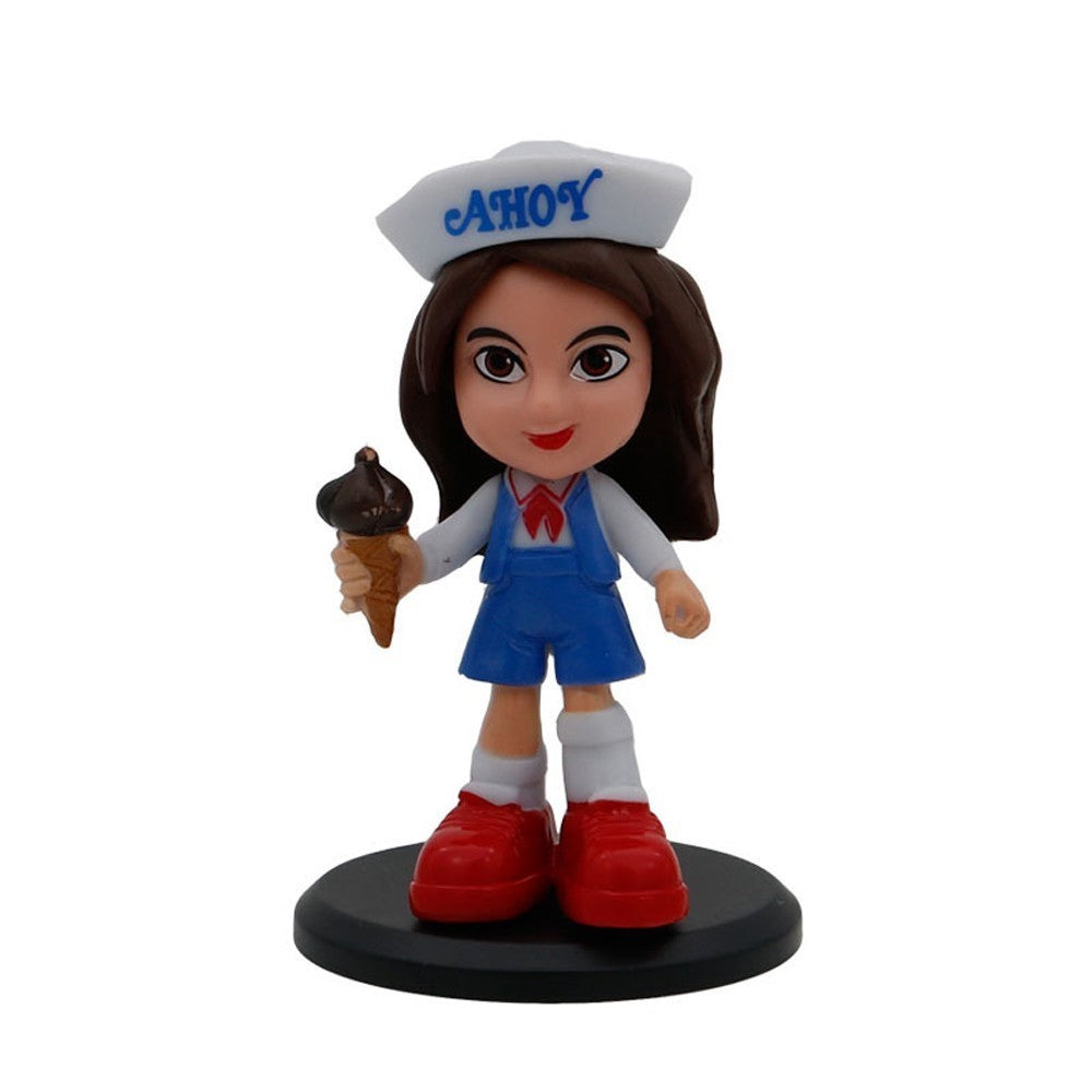 8pcs Stranger Things PVC Figure with Base Fans Kids Collect Action Figures Gift