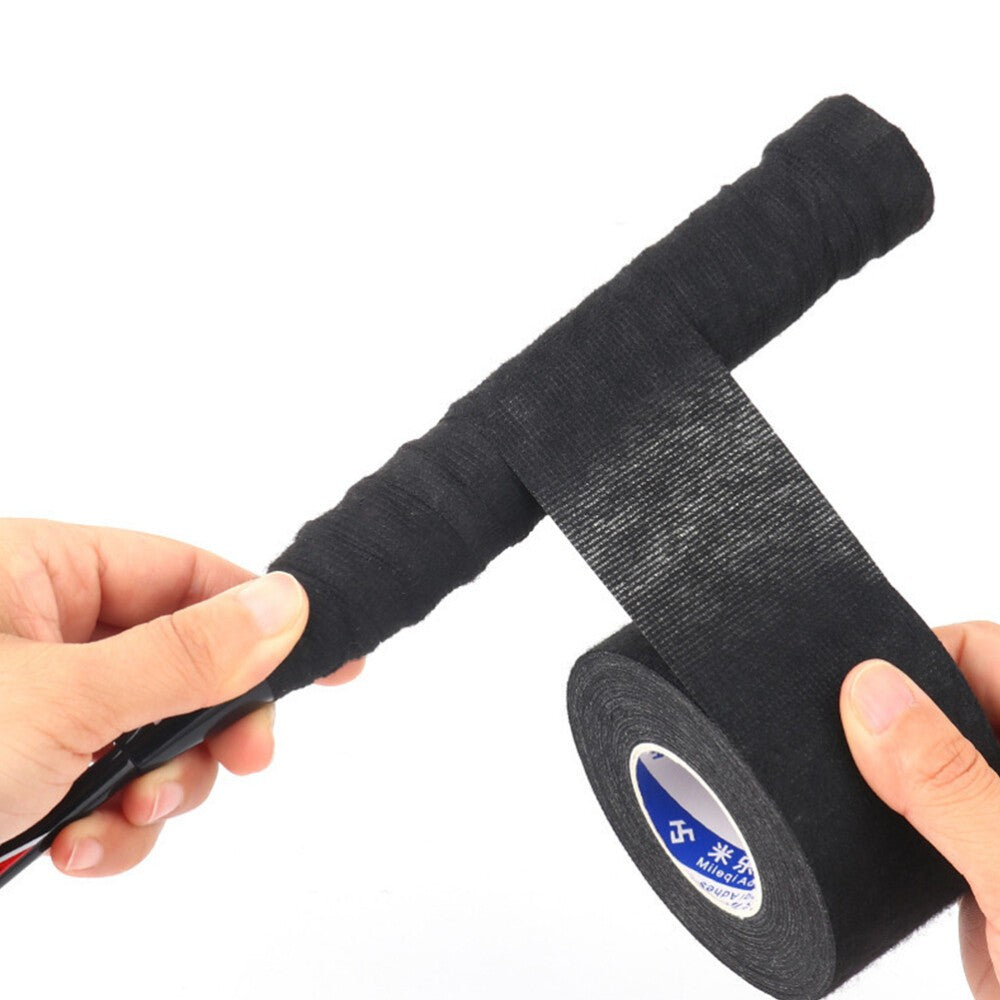 Steering Wheel Tape Car Wrap Racket Grip Black Handle New Feel Bat