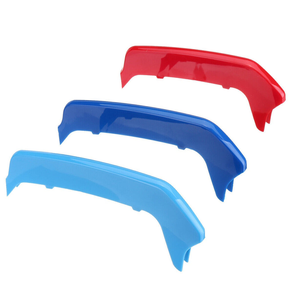 3pcs M Sport Kidney Grill Grille Strip Cover Clip For BMW 1 Series F20 F21 12-14