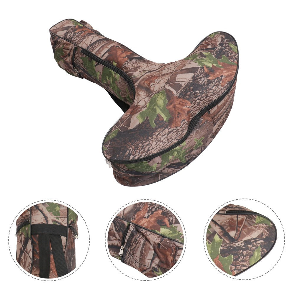 Adjustable Crossbow Storage Bag Outdoor Archery Carry Bag T Shape Bow Bag