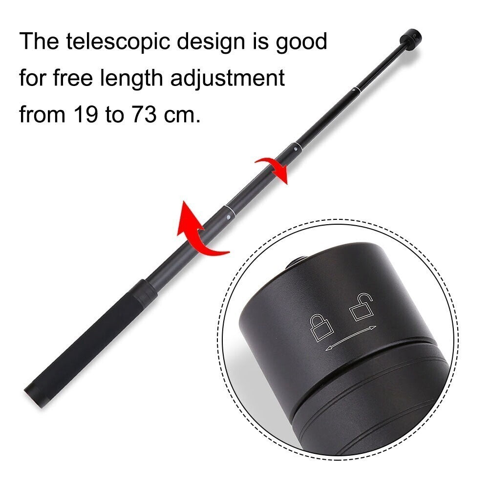 Camera-Extension-Rod-Telescopic-Cosh-1/4inch-Screw-19-To-73-Cm-For-Feiyu-G5-Wg2