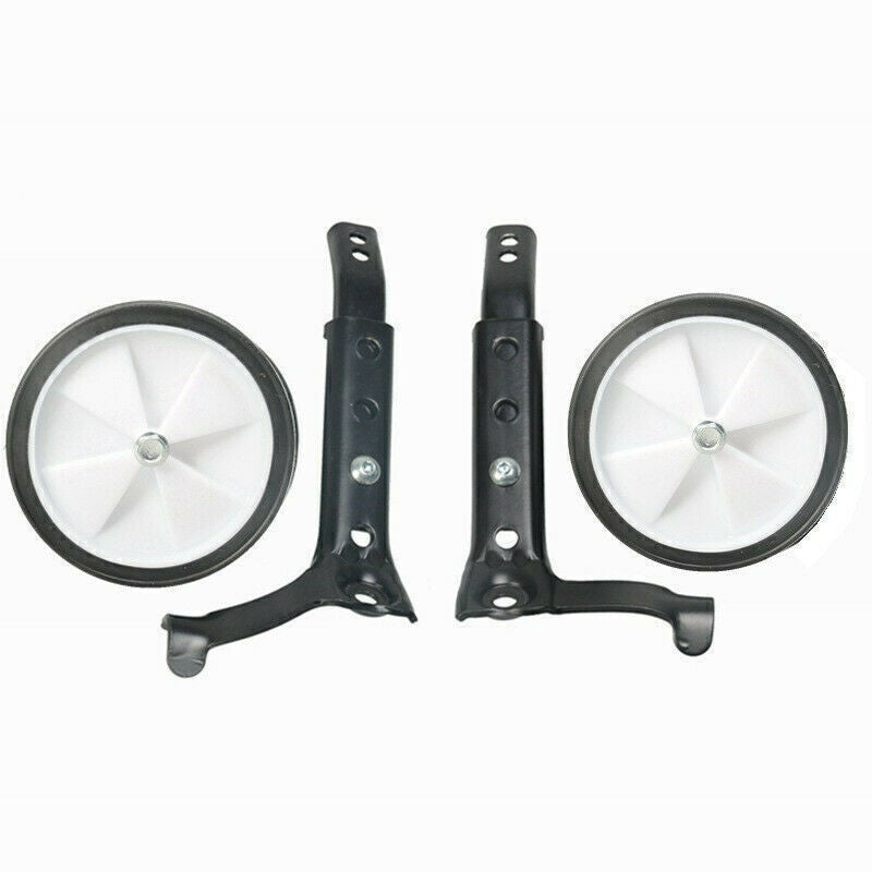 Adult Bike Training Wheels Pair - Adjustable for 16-22" Bicycles, Multi-Color