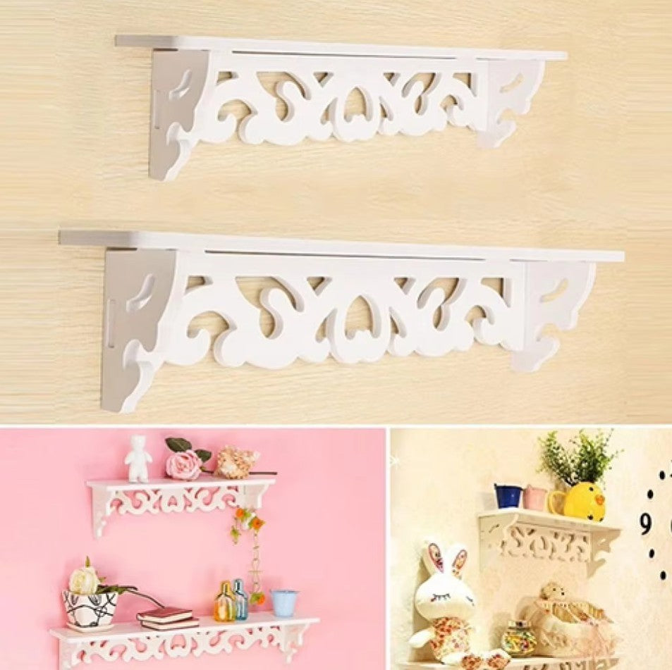 Storage Rack Shelf Holder Wall Hanging Creative Decor Organizer For Home Bedroom