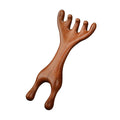 Sandalwood Acupressure Face Body Massage Comb - Scalp Relaxation Therapy Tool