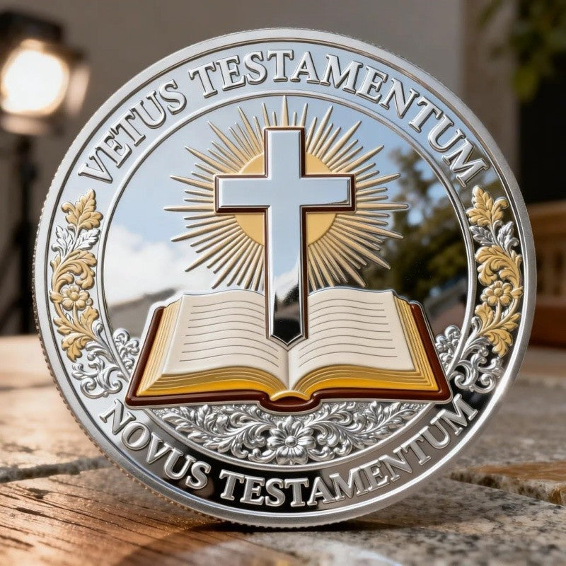 The Last Supper Christian Commemorative Challenge Coin, Christian Faith Gift