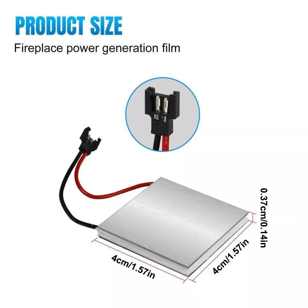 Wood Log Heated Fireplace Motor FOR Stove Burner Power Fan Heater Replace Parts