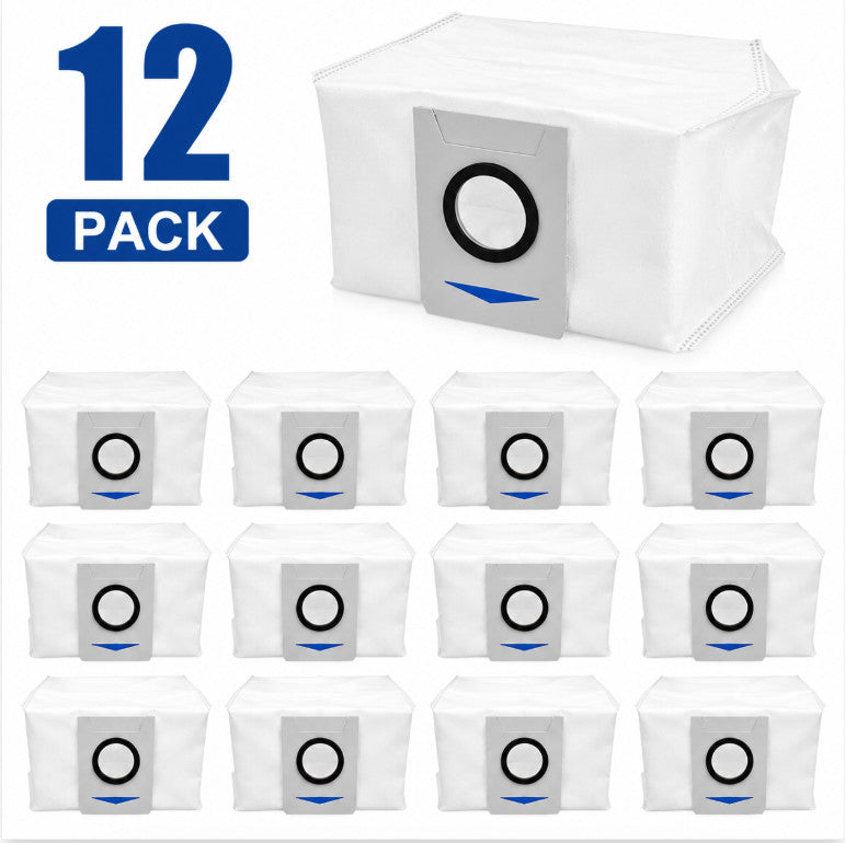 Ecovacs DEEBOT X1 Series Dust Bags 12 Pack Replacement for Robot Vacuum