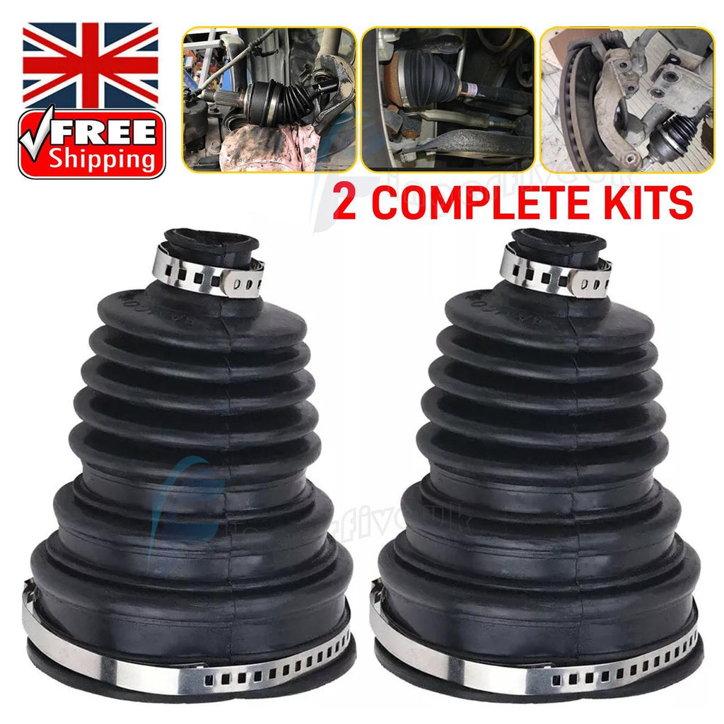 2X CV BOOT KIT STRETCHY UNIVERSAL FIT DRIVE SHAFT GATOR JOINT BOOT STRETCH SET