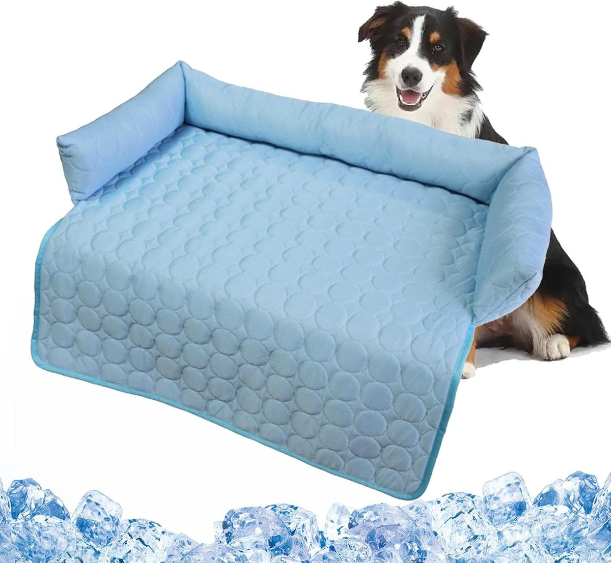Pelsbarn Cooling Bed Heatrelief Cooling Dog Bed Durable Anti-Scratch Pad for Pet