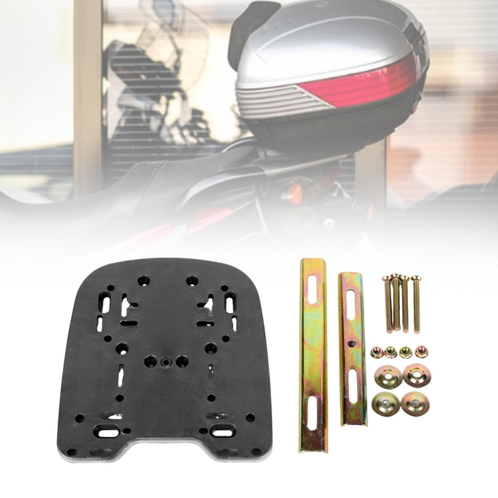 Motorcycle Top Box Base Plate Tail Box Accessory Box Bracket Universal Motorbike