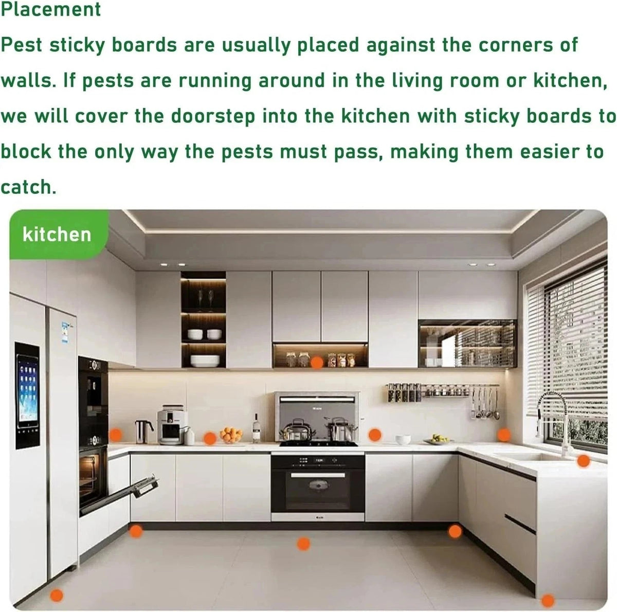 20 Pack Pest Trap Boards, Strong Sticky Trap Pad And Boards For Multi Pests Glu