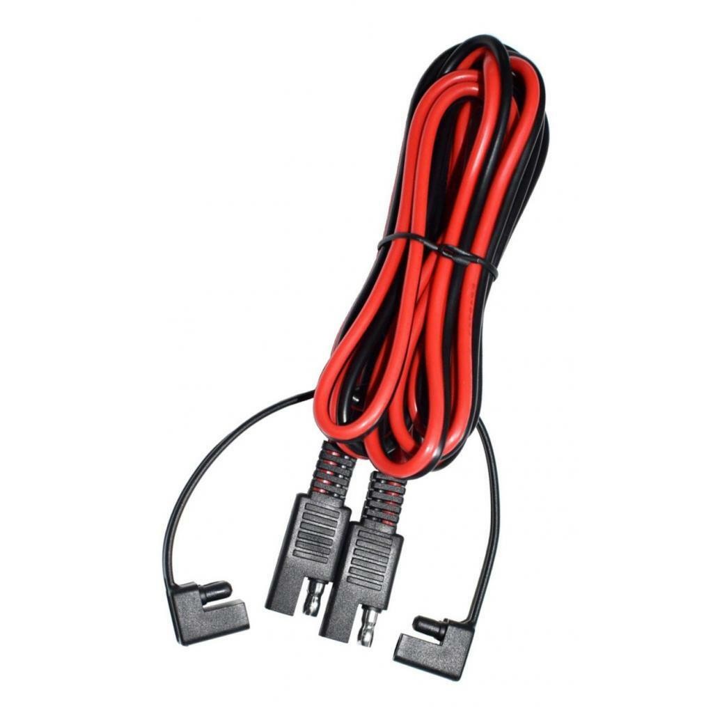 2m/6.5Ft Solar Panel Extension Cable Cord Lead Wire Harness SAE Connectors