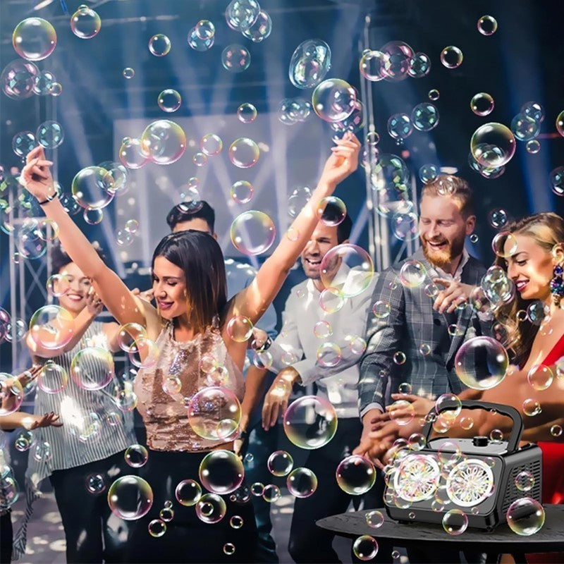 Automatic Bubble Machine Electric Bubble Makers Bubble Blower for Outdoor Party
