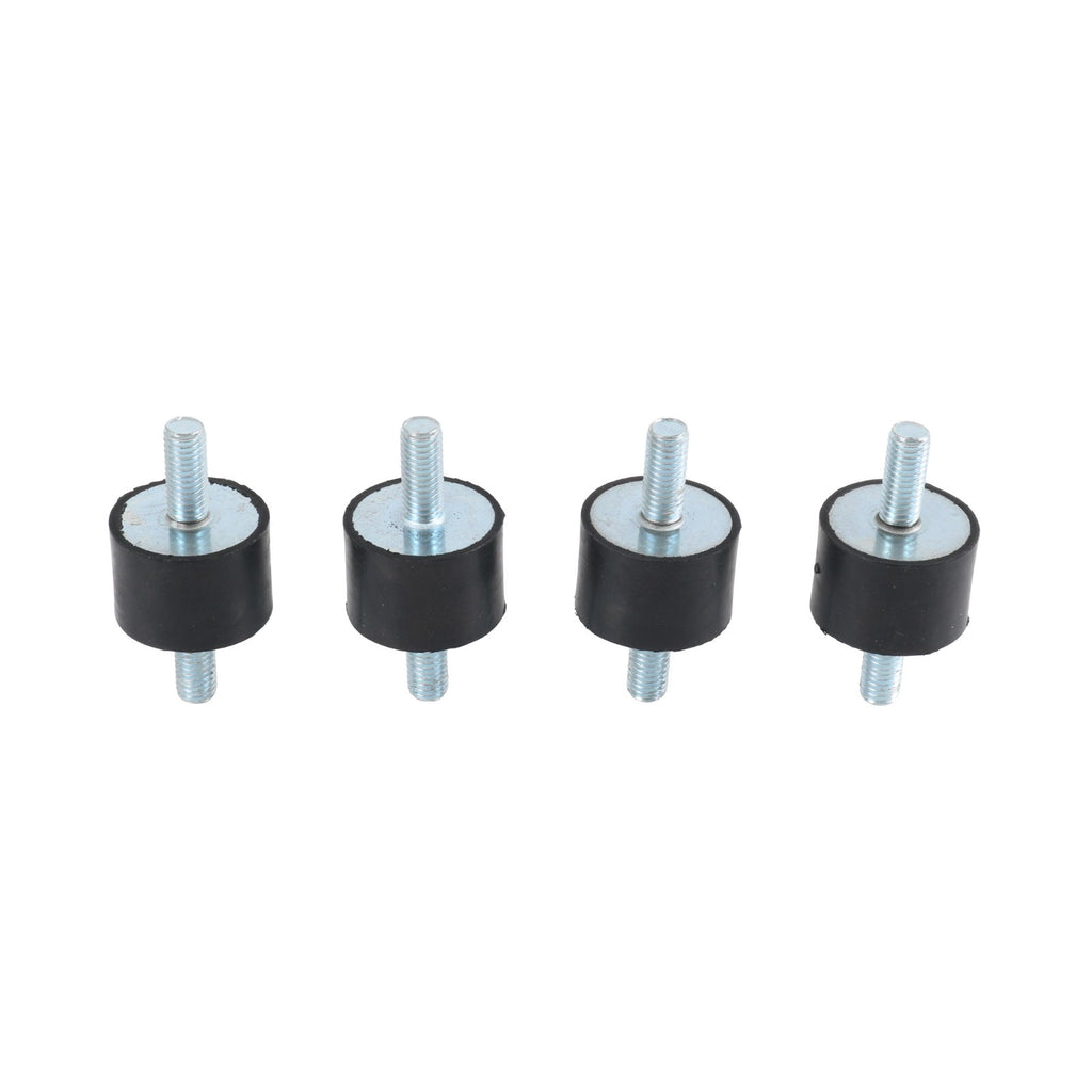 4X M8 Male / Male Anti Vibration Rubber Mount Car Bobbin Isolator Damper 30x20