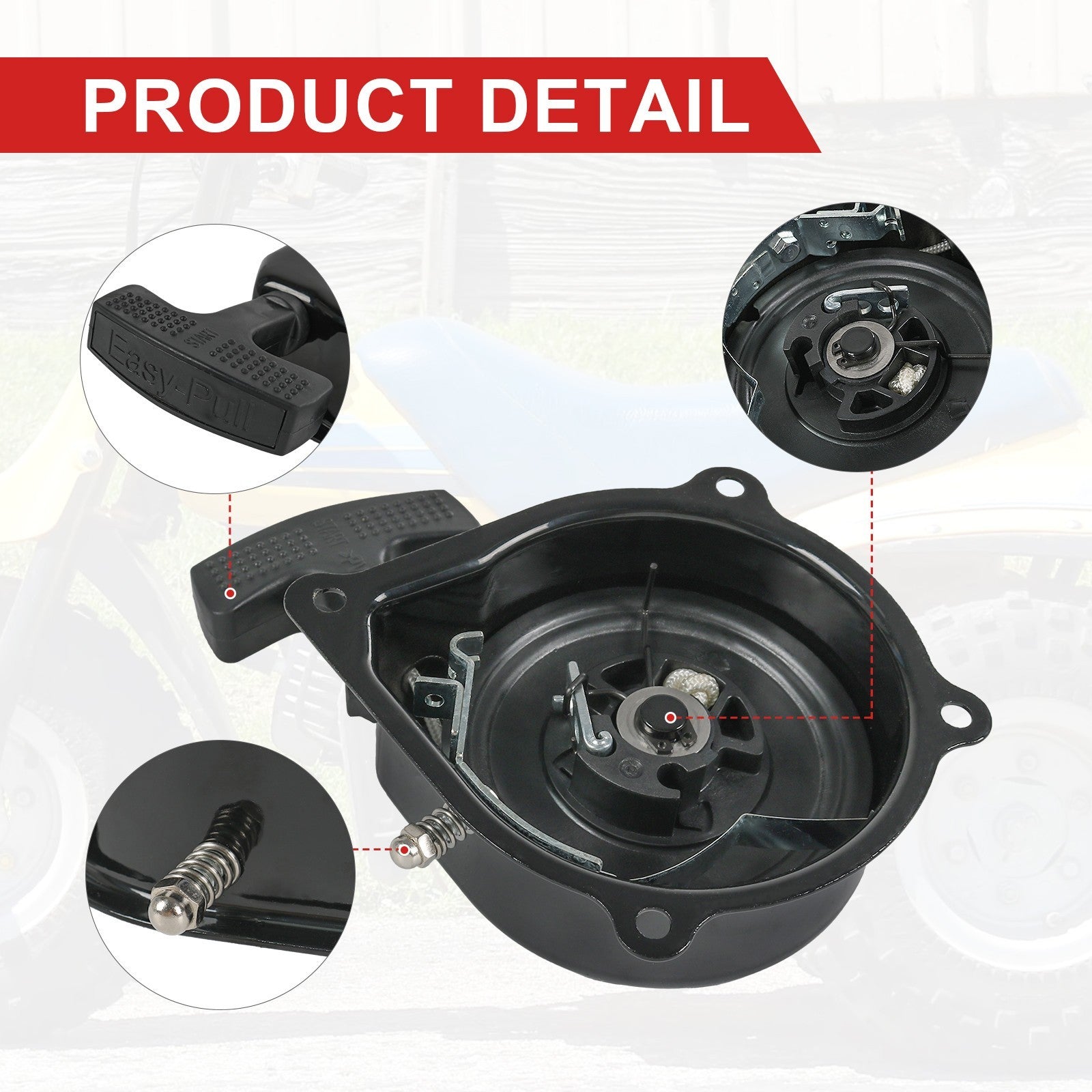LT 50 Pull Start For Suzuki LT 50 Lt-A50 Lt50 A Quad Runner Starter Recoil NEW