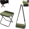 2 in 1 Foldable Backpack Stool Portable Mini Outdoor Camping Folding Seat Chair