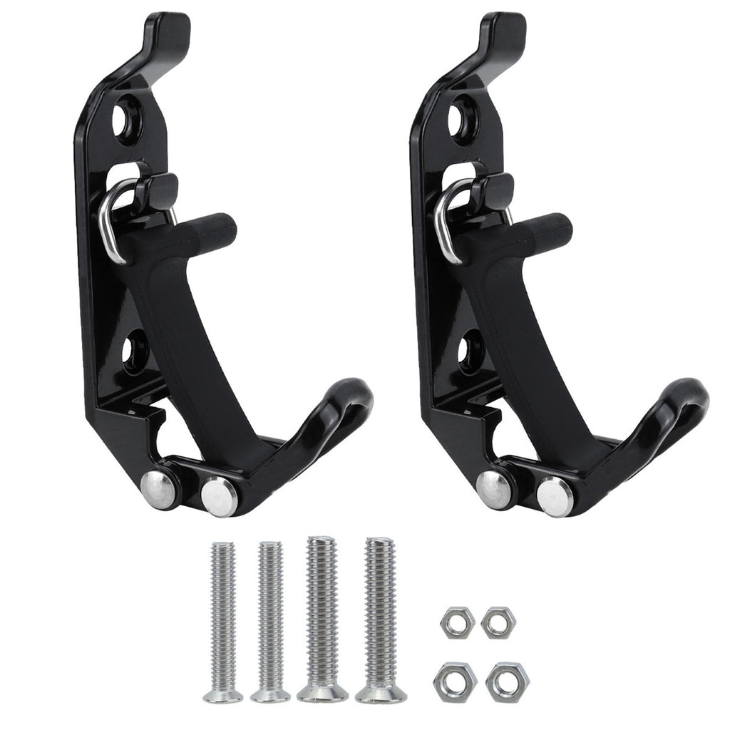 2Pcs 17-40mm Quick Release Axe Shovel Holder Roof Rack Vehicle Wall Mount Clamp