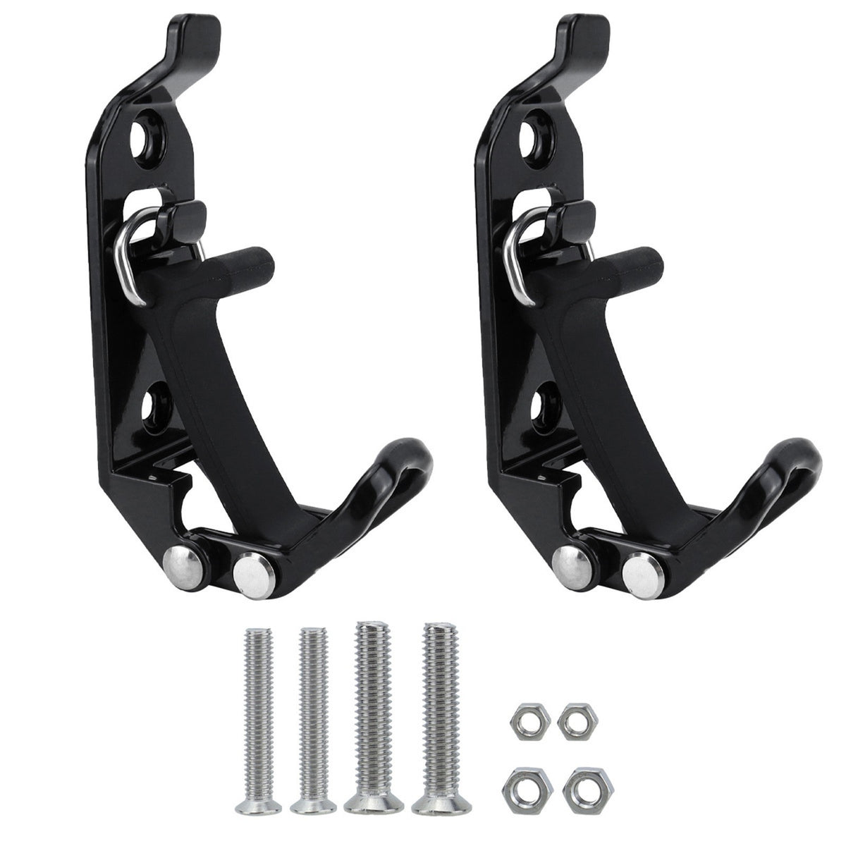 2Pcs 17-40mm Quick Release Axe Shovel Holder Roof Rack Vehicle Wall Mount Clamp