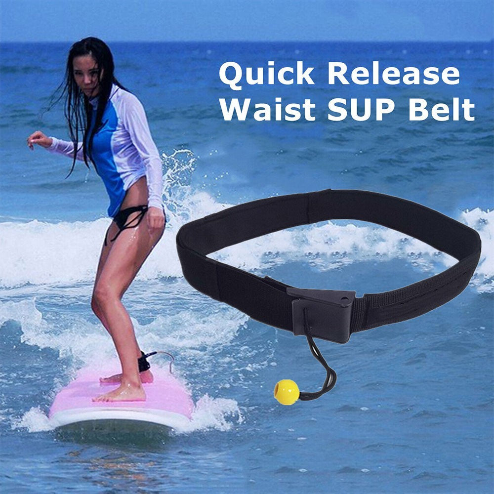 Quick Release Leash SUP Belt for Stand-Up Paddle Boards Safety Belt Waist