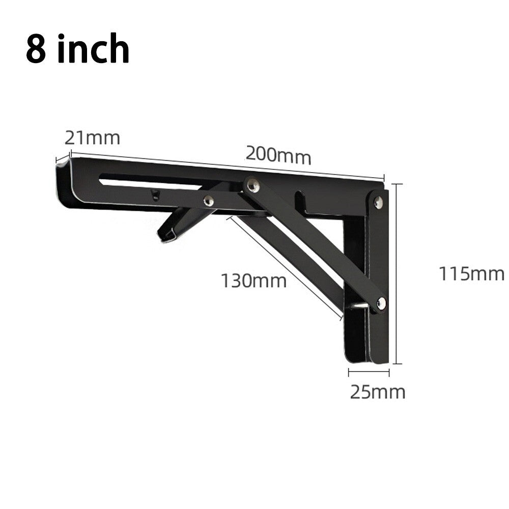2X Campervan Folding Shelf Bracket Motorhome Table Extension Furniture