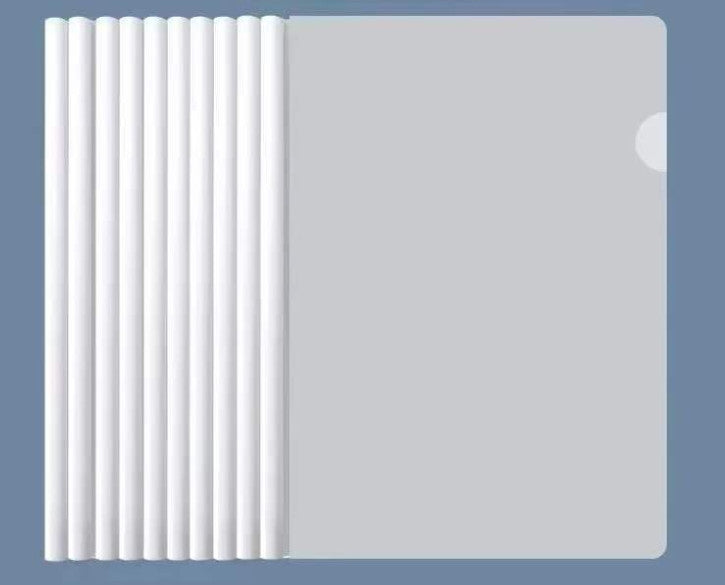 Folders 50 Pack A4 Plastic File  Pockets Clear Jacket Sleeves