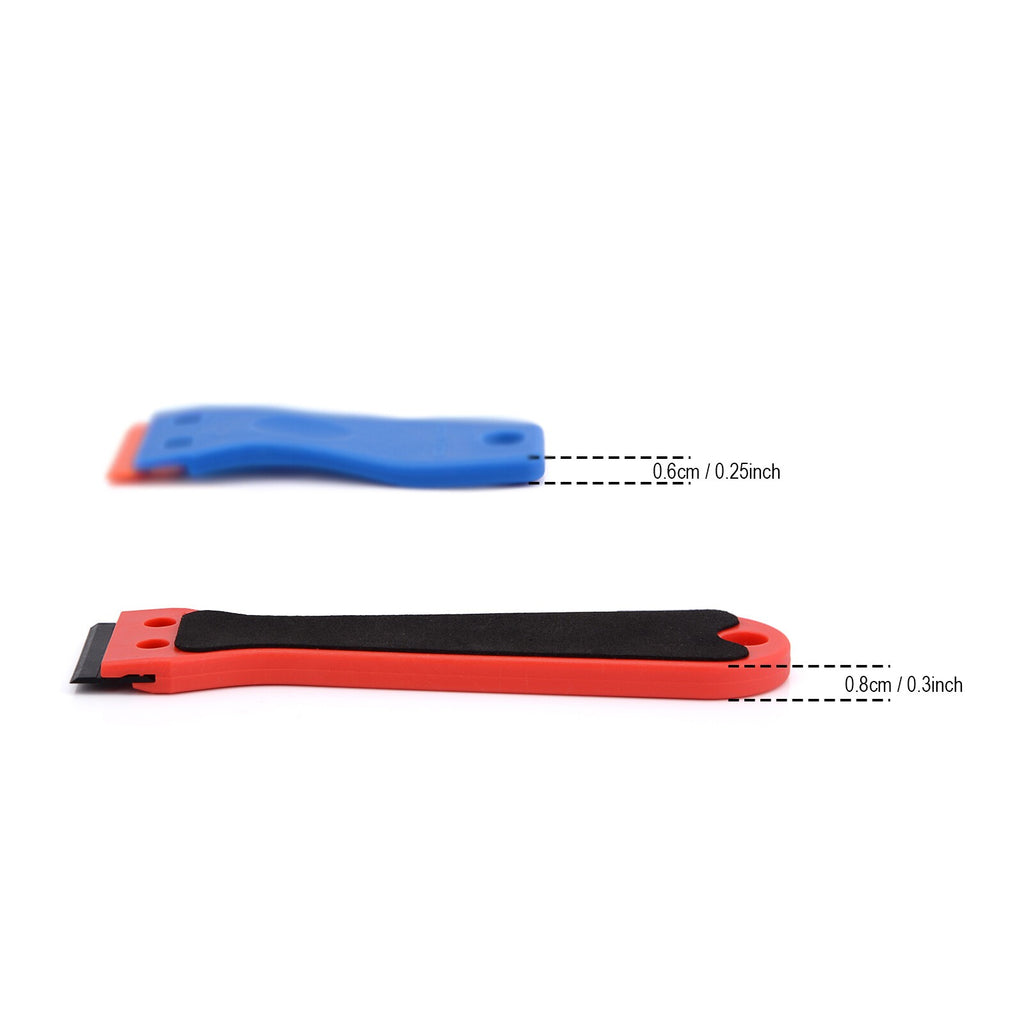 2 Pcs Plastic Scraper 1.5 "Razor Blade Holder Glass Paint Clean Window Tint Tool