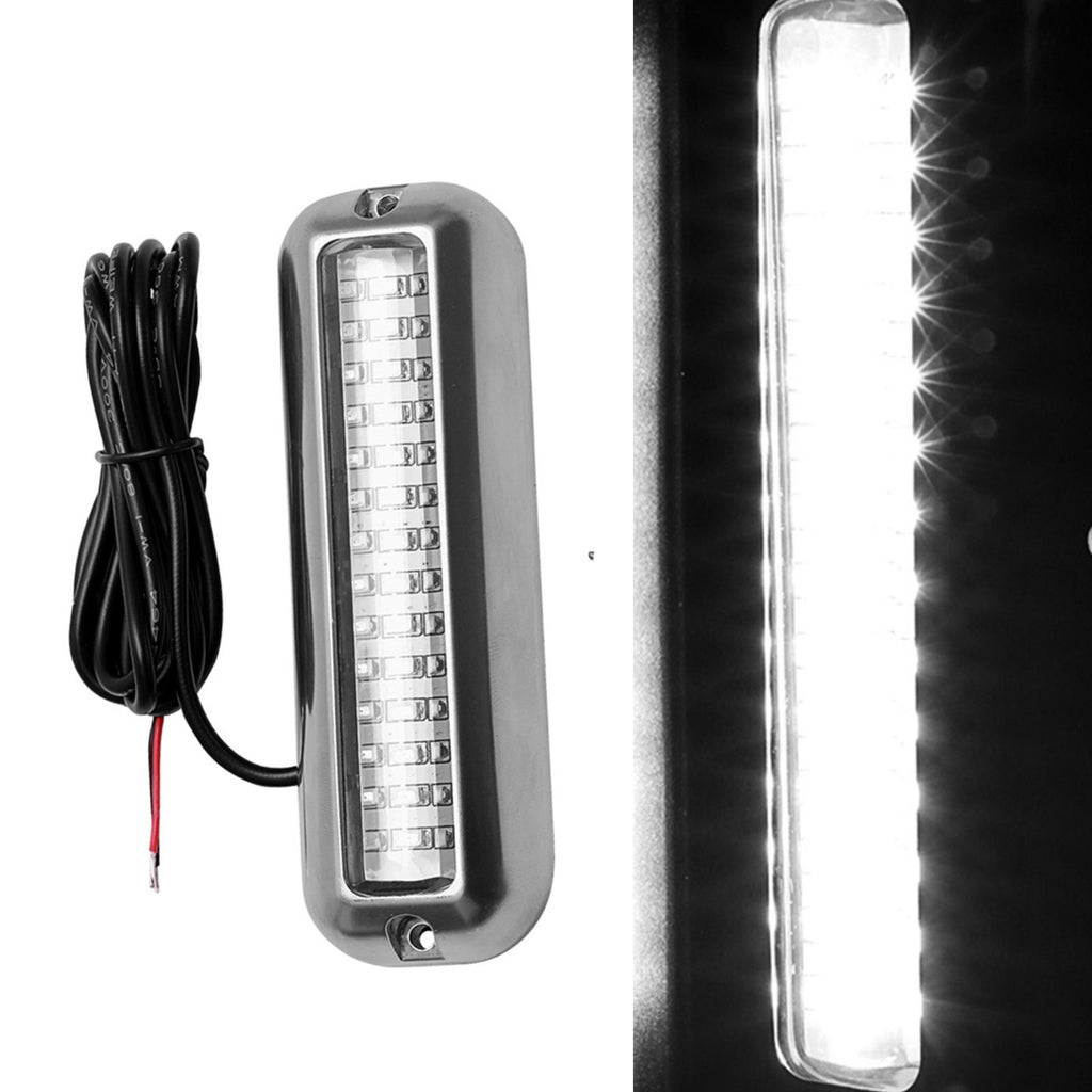 80W Underwater Boat Transom Light 42 LED Lamp Marine Boat For Yacht Taillight