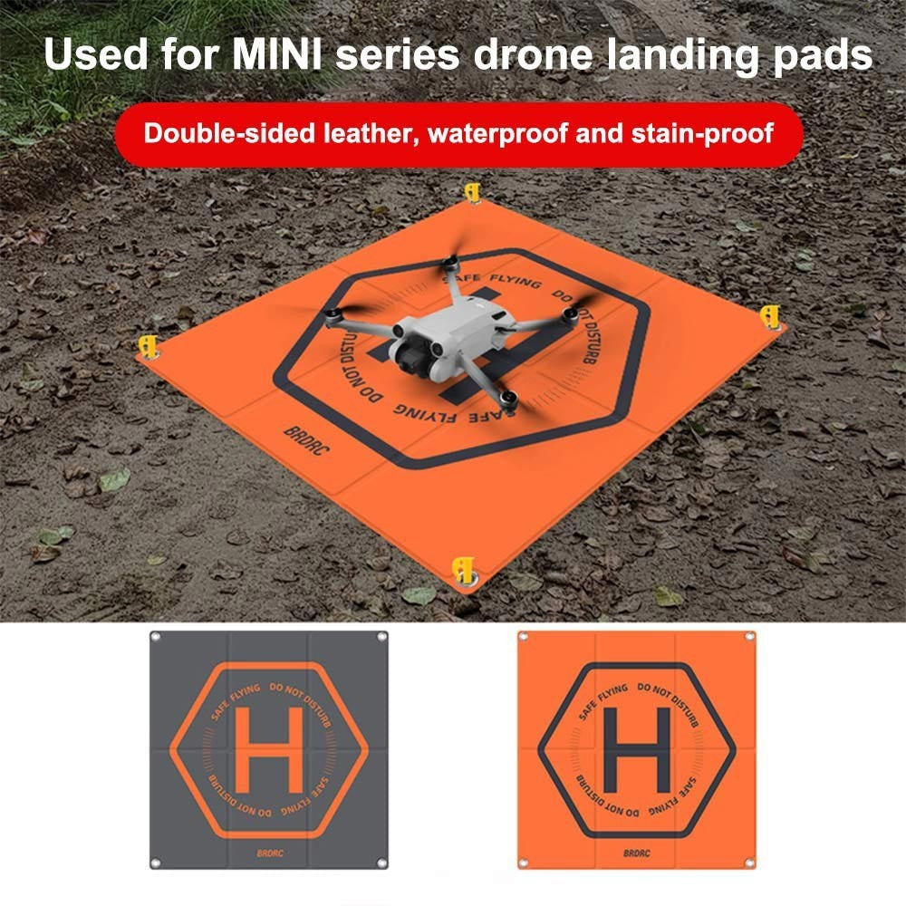 50cm Drone Day Night Landing Pad Launch Helipad For DJI Mavic Mini Air Series
