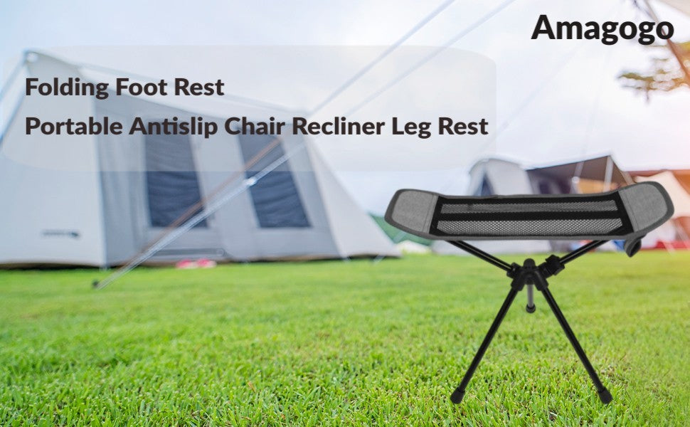 Folding Foot Rest Leg Rest Bracket Stool Foot Support